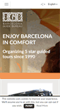 Mobile Screenshot of barcelonaguidebureau.com